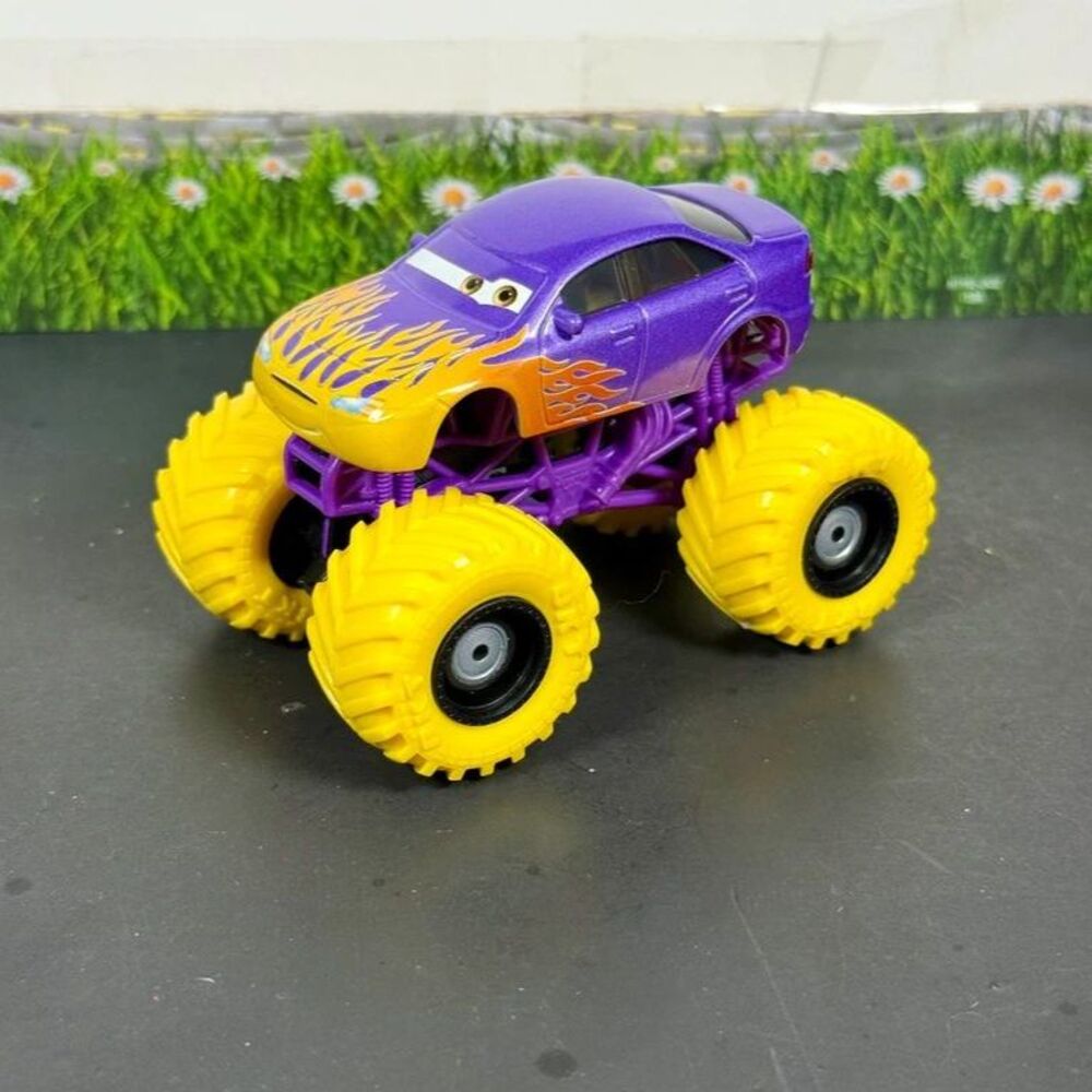 Disney Pixar Cars Custom Monster Truck Marilyn Yellow Purple